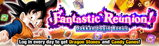 Banner for Fantastic Reunion! Dokkan Campaign!