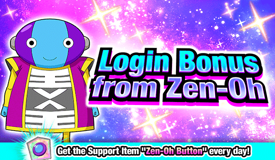 Banner for Login Bonus from Zen-Oh!
