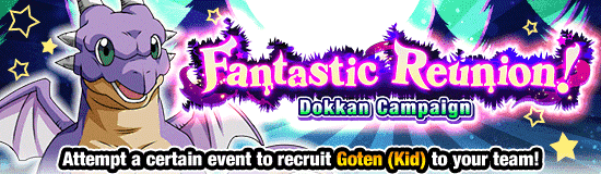 Fantastic Reunion! Dokkan Campaign!