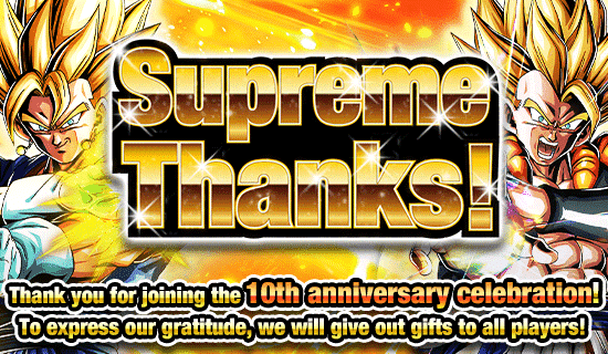 Banner for Thank You for Joining the 
10th Anniversary Celebration!