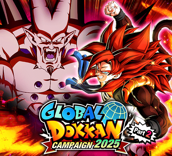 Banner for Global Dokkan Campaign 2025!