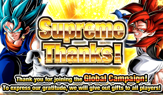 Banner for Thank You for Joining the 
Global Dokkan Campaign!
