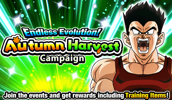 Banner for Endless Evolution! 
Autumn Harvest Campaign!