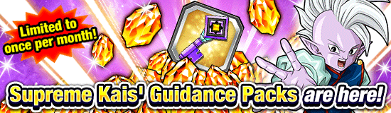 Supreme Kais' Guidance Packs 
Up for Sale!