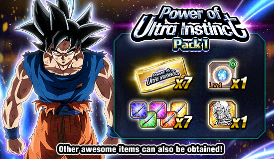Banner for Power of Ultra Instinct Packs 
Up for Sale!