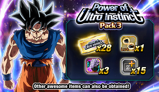 Banner for Power of Ultra Instinct Packs 
Up for Sale!
