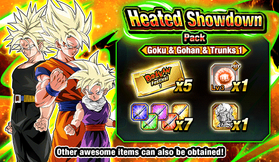 Banner for Heated Showdown Packs 
Up for Sale!