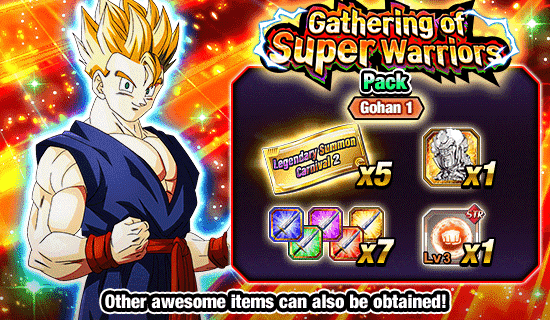 Banner for Gathering of Super Warriors 
Packs Up for Sale!