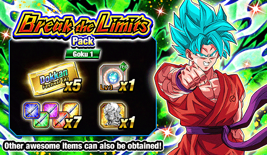 Banner for Break the Limits Packs 
Up for Sale!