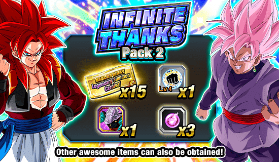 Banner for Infinite Thanks Packs 
Up for Sale!