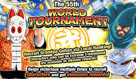 Banner for The 55th World Tournament Opens!