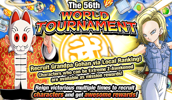 Banner for The 56th World Tournament Opens!