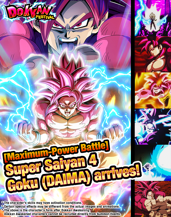 Banner for Dokkan Festival x 
Legendary Summon Carnival!