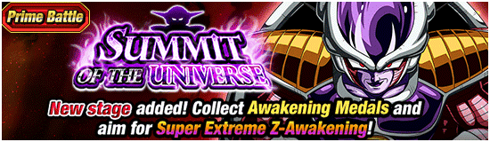 Banner for Summit of the Universe!