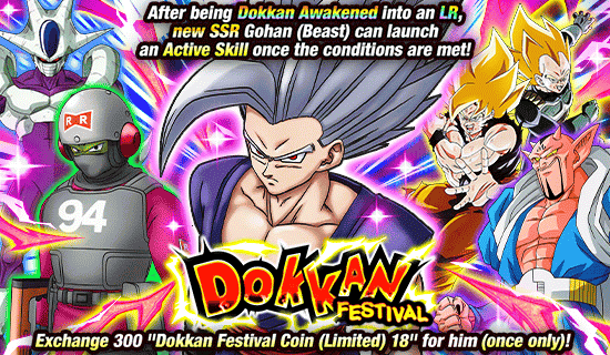 Banner for Dokkan Festival Is Now On!
