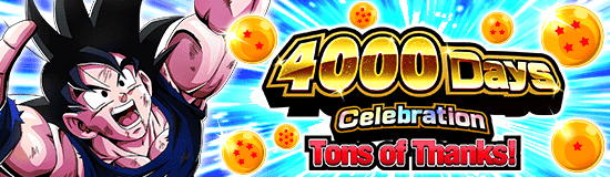 4000 Days Celebration! 
Tons of Thanks!