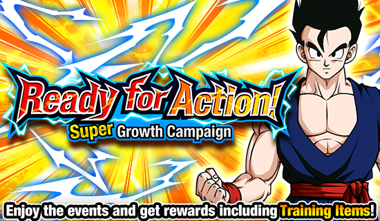 Banner for Ready for Action! 
Super Growth Campaign!