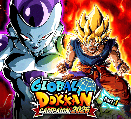 Banner for Global Dokkan Campaign 2026!