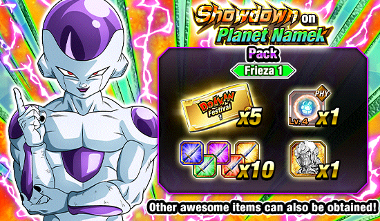 Banner for Showdown on Planet Namek
Packs Up for Sale!