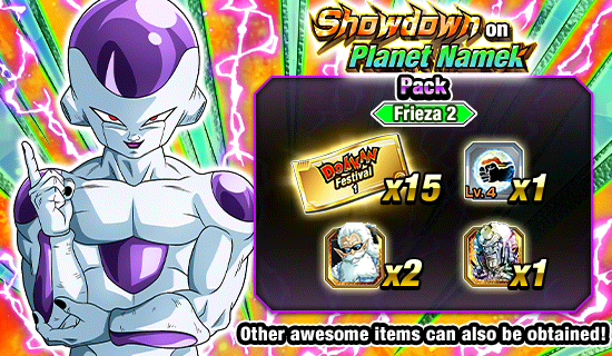 Banner for Showdown on Planet Namek
Packs Up for Sale!