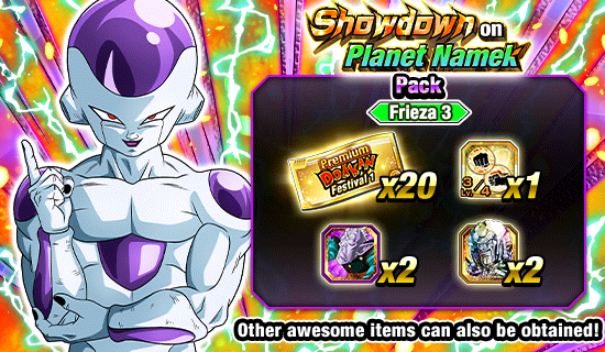 Banner for Showdown on Planet Namek
Packs Up for Sale!