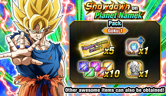 Banner for Showdown on Planet Namek
Packs Up for Sale!
