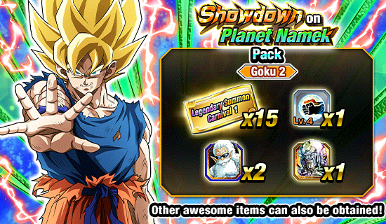 Banner for Showdown on Planet Namek
Packs Up for Sale!