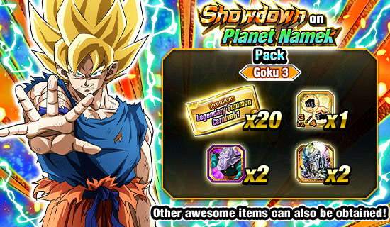 Banner for Showdown on Planet Namek
Packs Up for Sale!