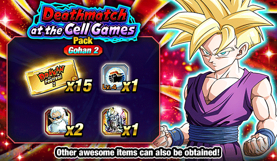 Banner for Deathmatch at the Cell Games
Packs Up for Sale!