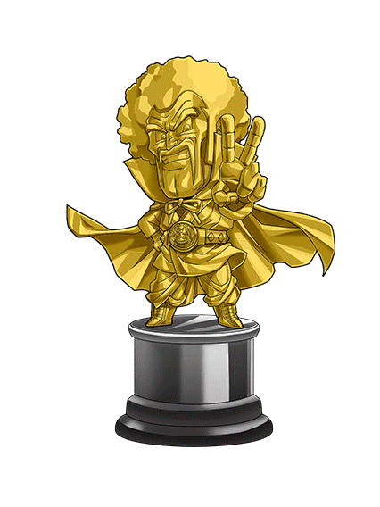 Hercule Statue (Gold)