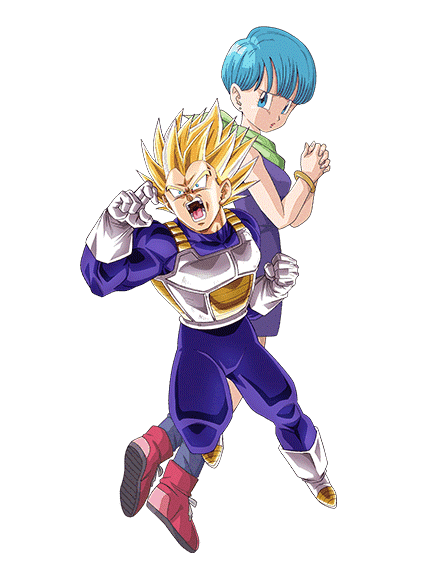 Super Saiyan 2 Vegeta & Bulma