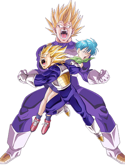 Super Saiyan 2 Vegeta & Bulma