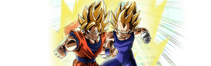 Super Saiyan Goku (Angel) & Super Saiyan Vegeta (Angel)