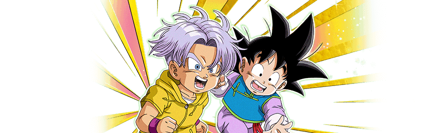 Trunks (Kid) & Goten (Kid) & Marron