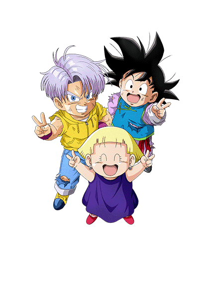 Trunks (Kid) & Goten (Kid) & Marron