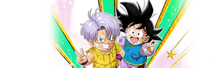 Trunks (Kid) & Goten (Kid) & Marron