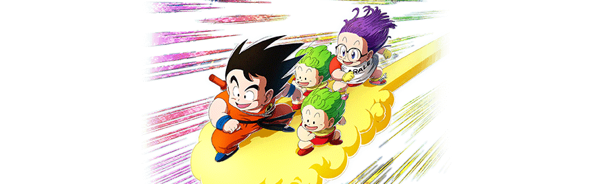 Goku (Youth) & Arale Norimaki