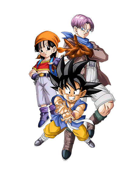 Goku (GT) & Pan (GT) & Trunks (GT)