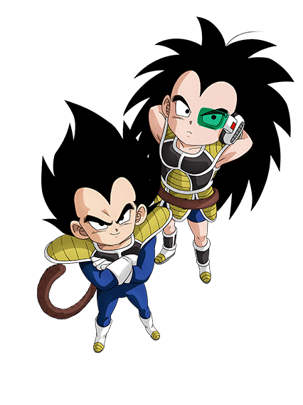 Vegeta (Kid) & Raditz (Kid)