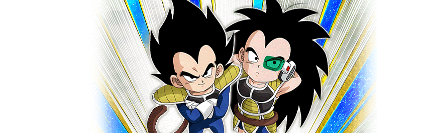 Vegeta (Kid) & Raditz (Kid)