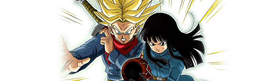 Super Saiyan Trunks (Future) & Mai (Future)