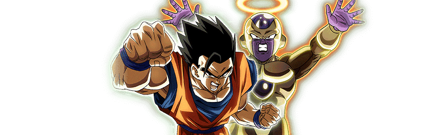 Golden Frieza (Angel) & Ultimate Gohan