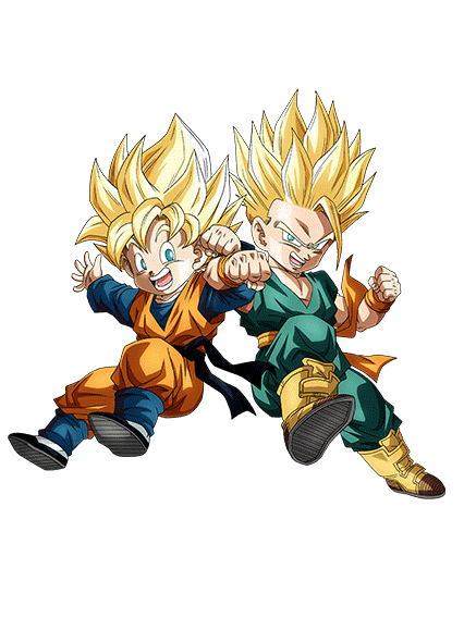 Super Saiyan Trunks (Kid) & Super Saiyan Goten (Kid)