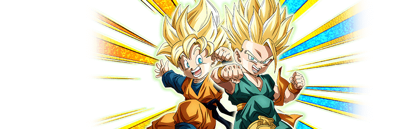 Super Saiyan Trunks (Kid) & Super Saiyan Goten (Kid)