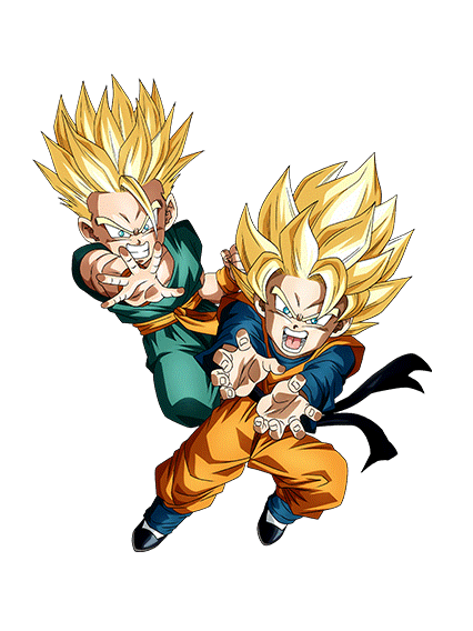 Super Saiyan Trunks (Kid) & Super Saiyan Goten (Kid)