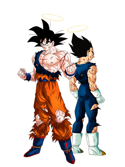Goku (Angel) & Vegeta (Angel)