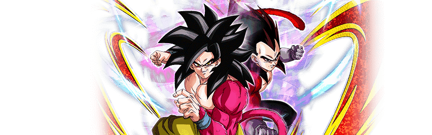 Super Saiyan 4 Goku & Super Saiyan 4 Vegeta