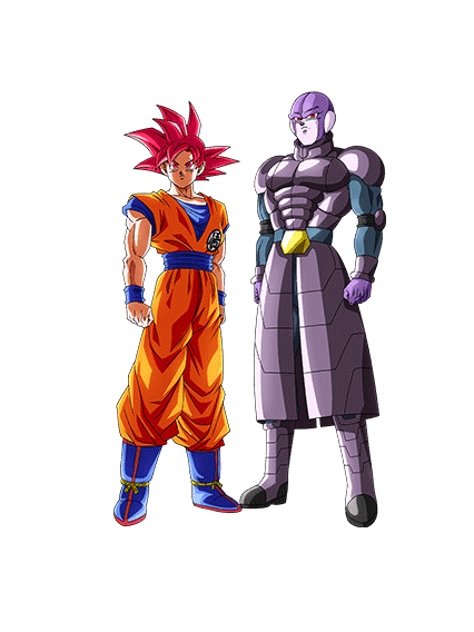 Hit & Super Saiyan God Goku