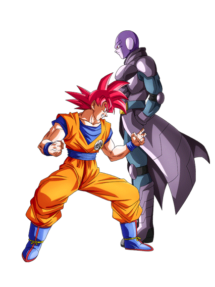 Hit & Super Saiyan God Goku