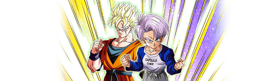 Super Saiyan Gohan (Future) & Trunks (Youth) (Future)